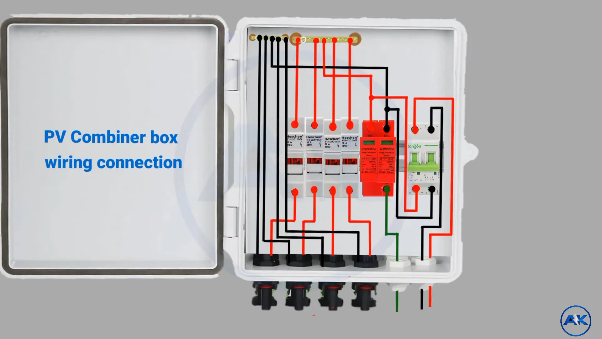 Solar Combiner Box Wiring Diagram