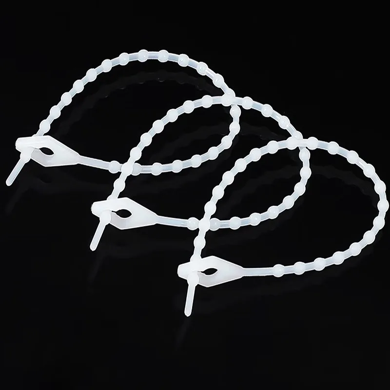 beaded cable ties