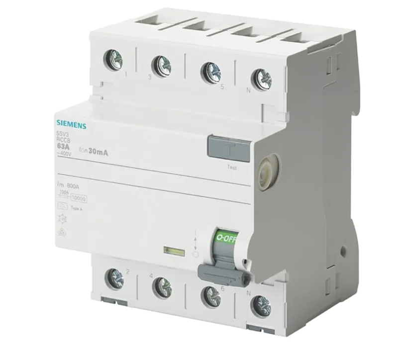 Siemens RCCB in TOP 10 RCCB manufacturers in 2025