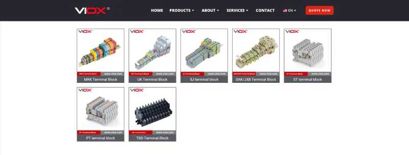 TOP 10 TERMINAL BLOCKS MANUFACTURERS OF 2025-VIOX terminal Block